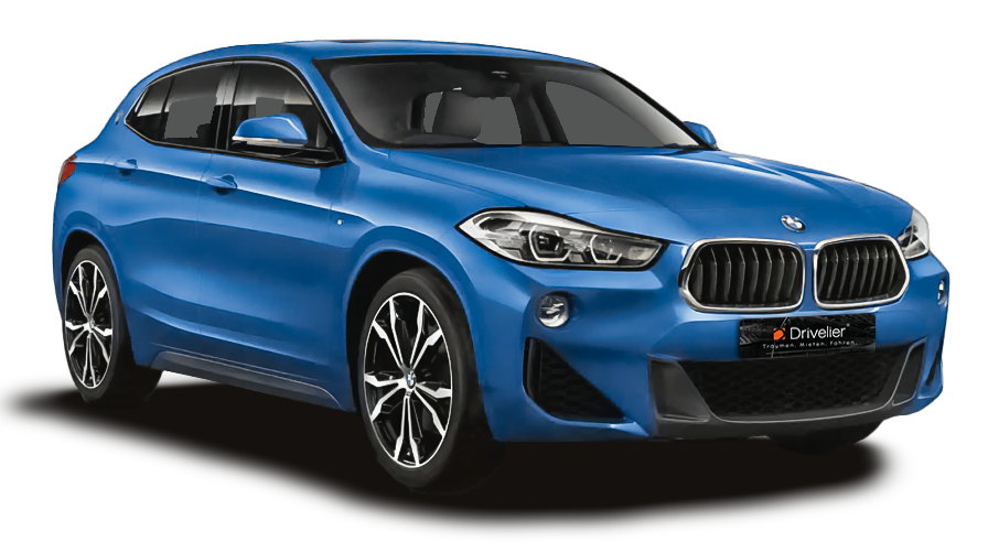 BMW X2 in Blau – Kompakter, sportlicher SUV zur Miete in Trier.
